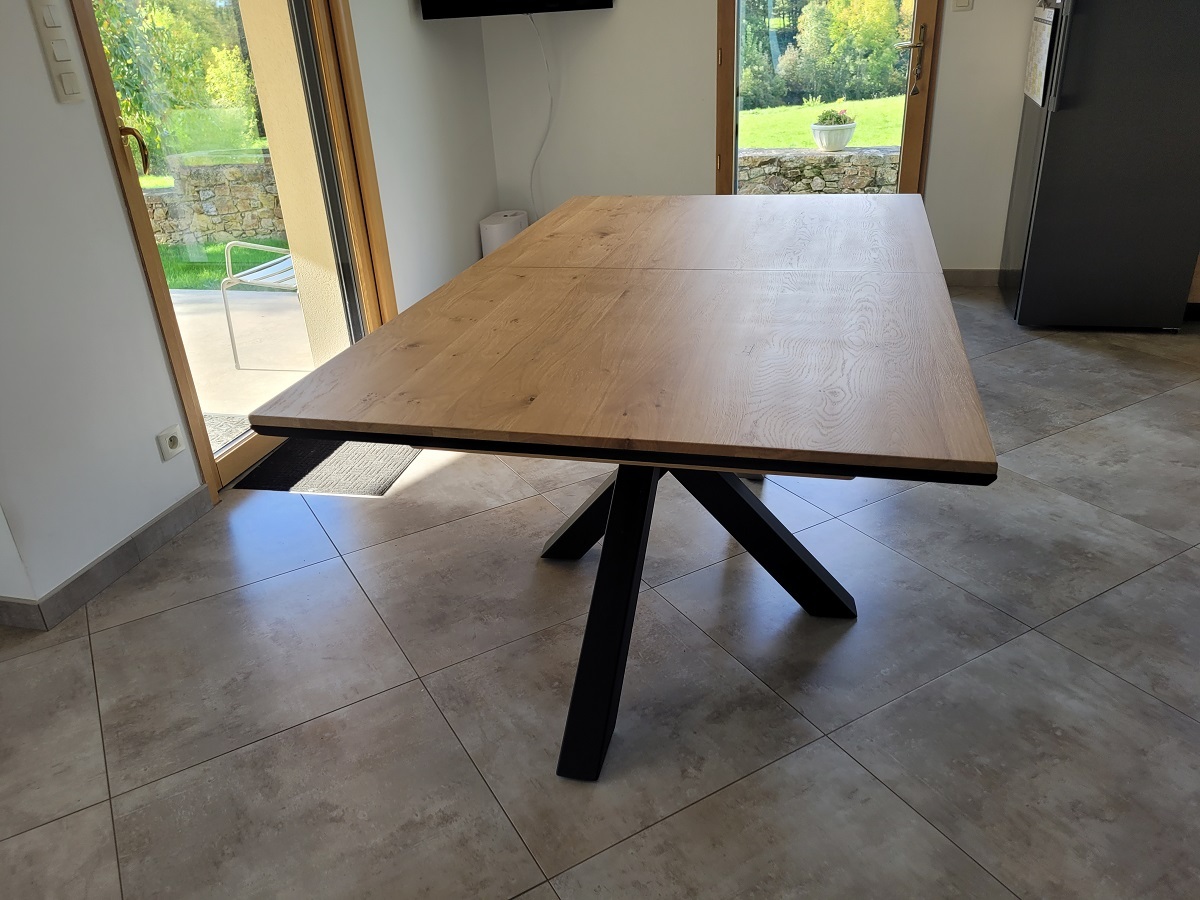 Table chêne de France 2