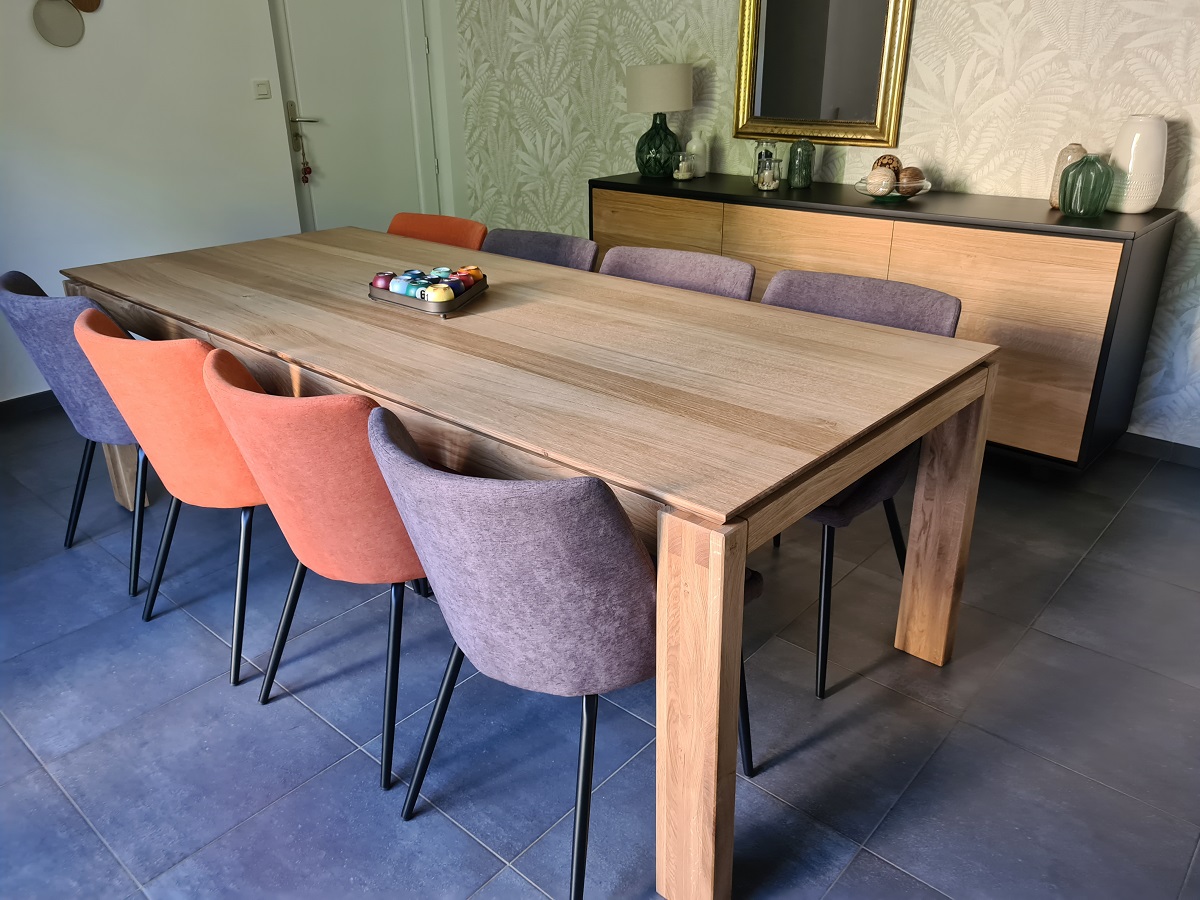 TABLE FLORENZ ALLONGE EN BOUT