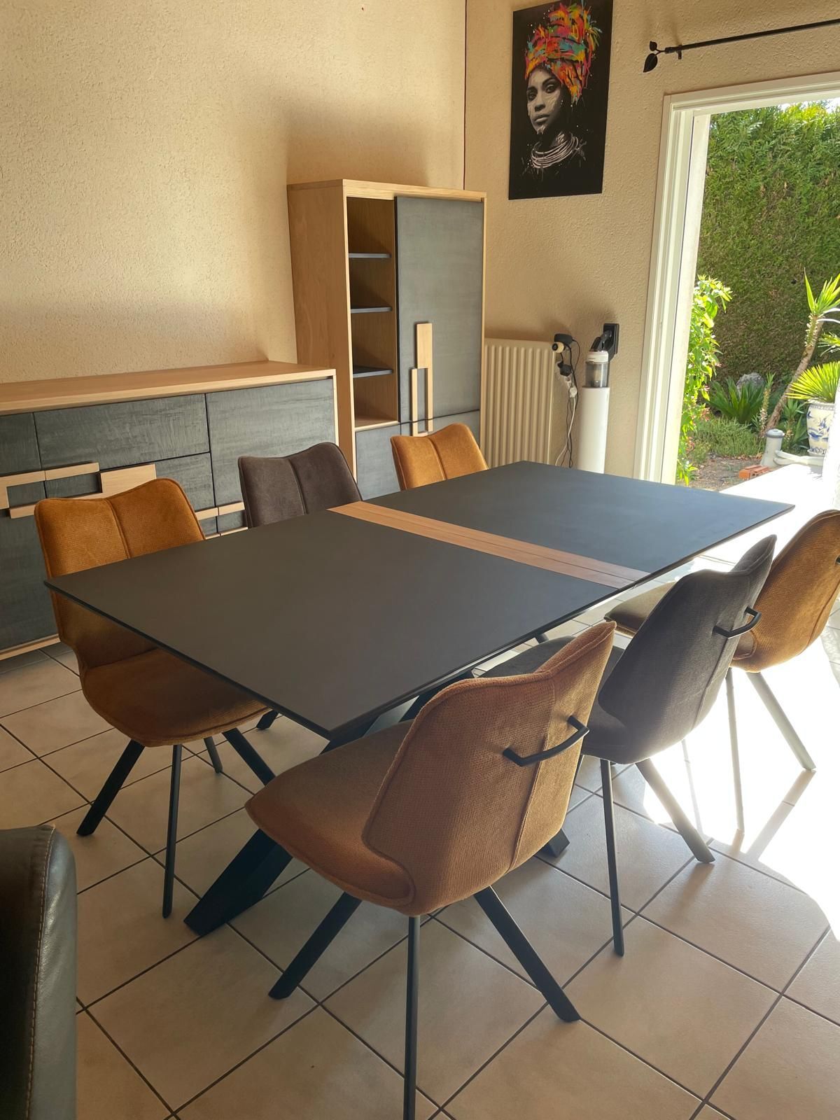 Table Garance et chaises
