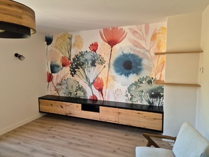 MEUBLE SUSPENDU SUR MESURE